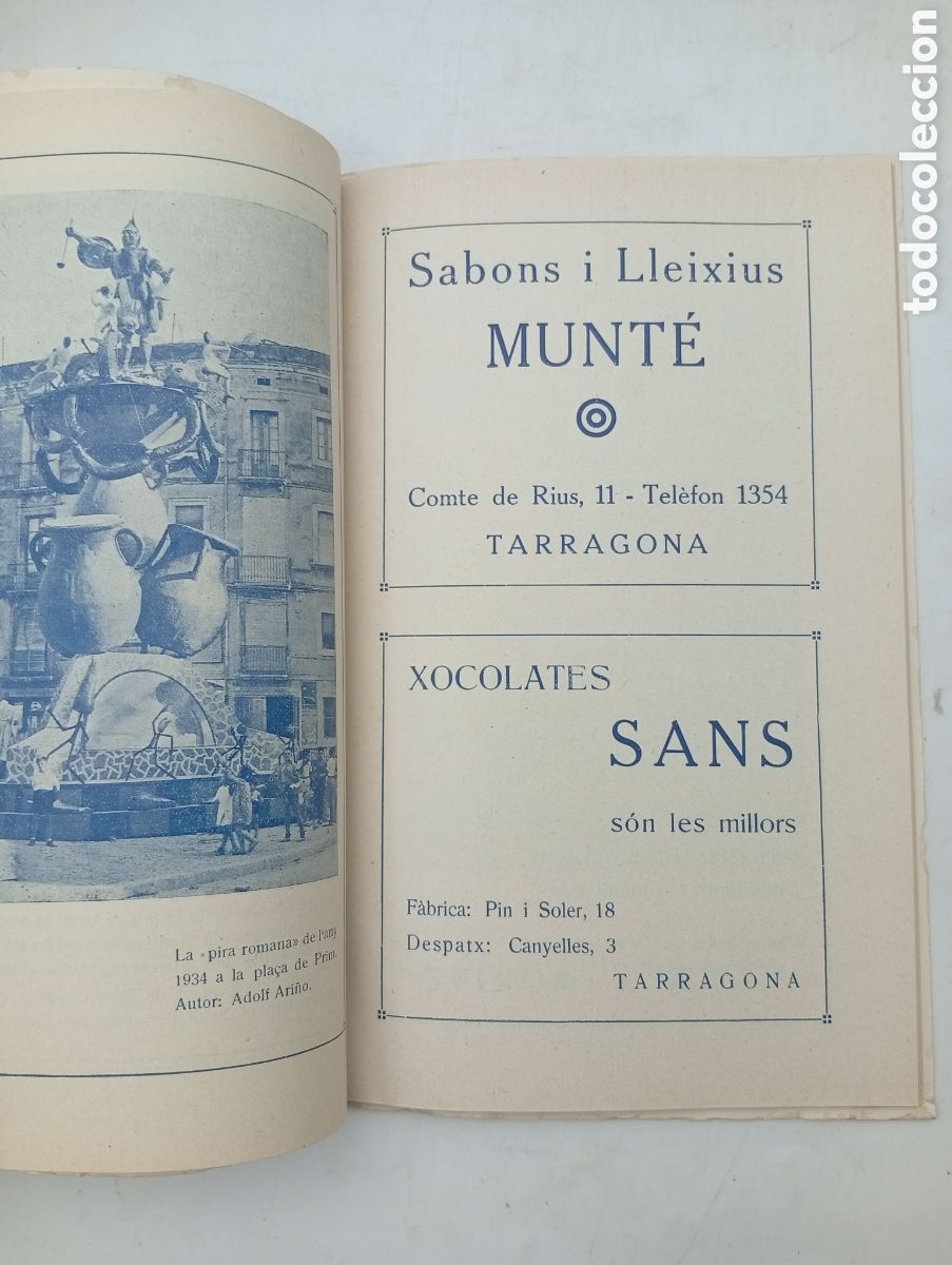 Coleccionismo: Programa Festes Falles Tarragona 1936 - Foto 5