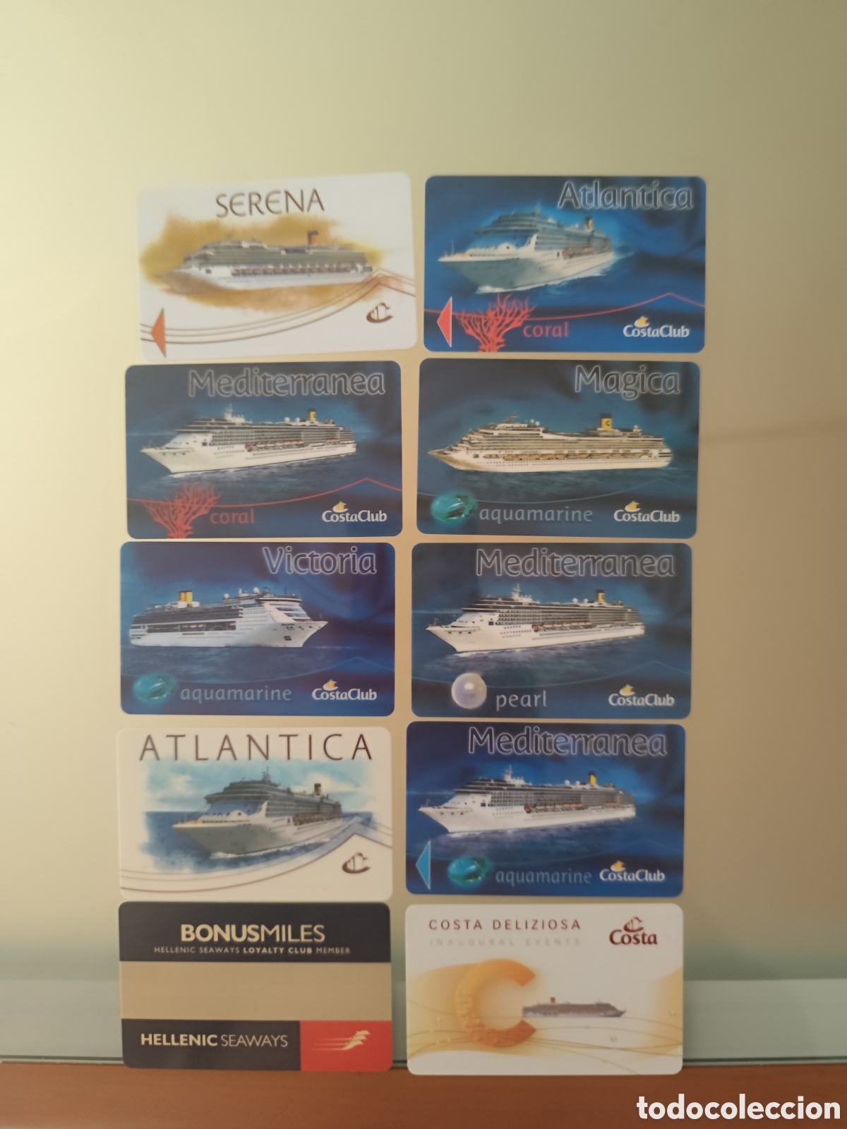 Coleccionismo: 10 llaves de cruceros