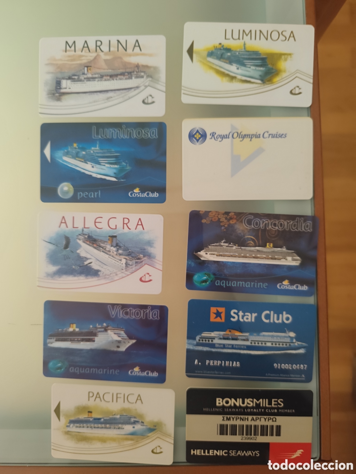 Coleccionismo: 10 llaves de cruceros