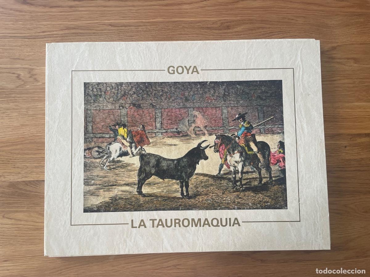 Coleccionismo: Carpeta &ldquo;La tauromaquia&rdquo; de Francisco De Goya
