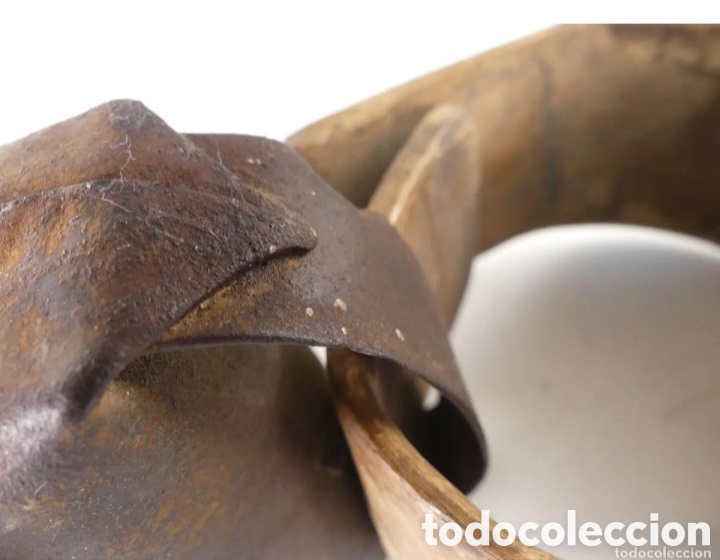 Coleccionismo: Antiguo cencerro con collar - Foto 10