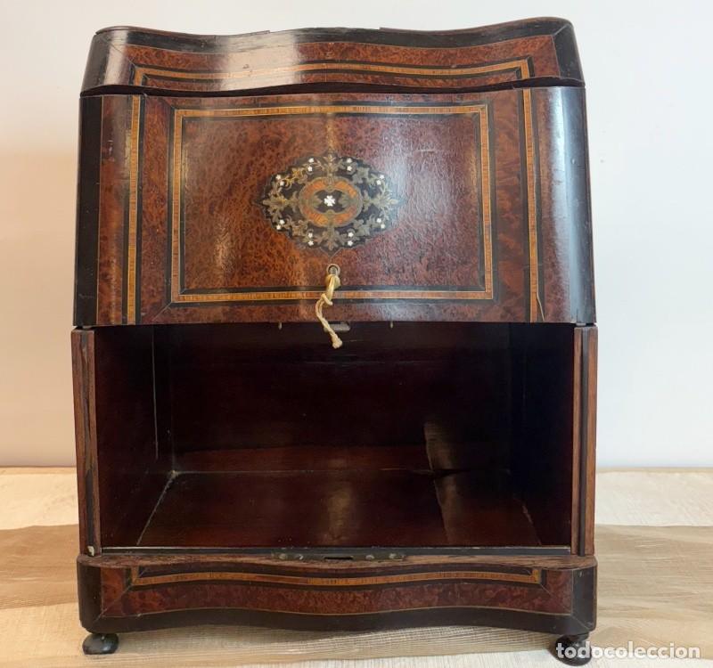 Coleccionismo: Caja Marqueter&iacute;a estilo Napole&oacute;n III - Foto 8