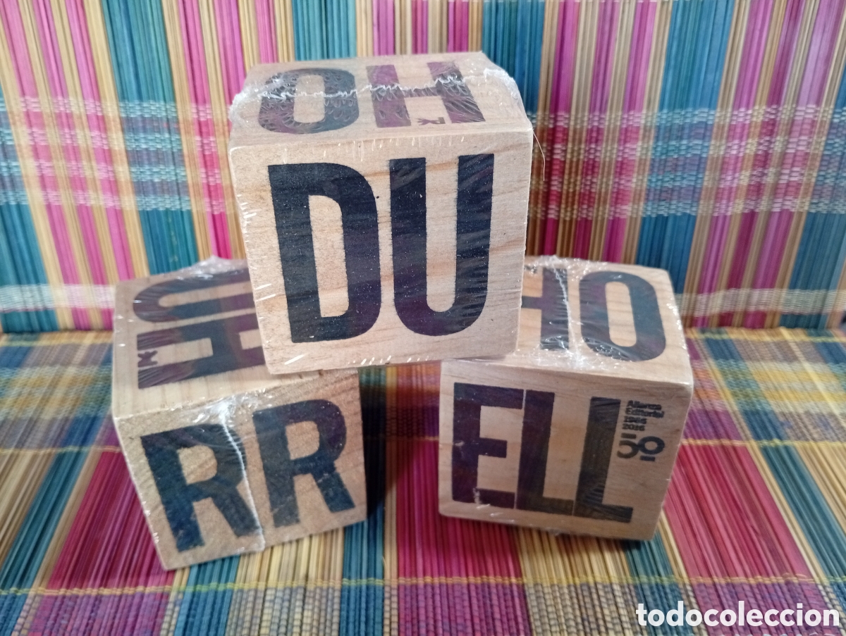 Coleccionismo: HOMERO, DURRELL * ALIANZA ED. 2016 * (precio unidad) pisapapeles - cubo madera