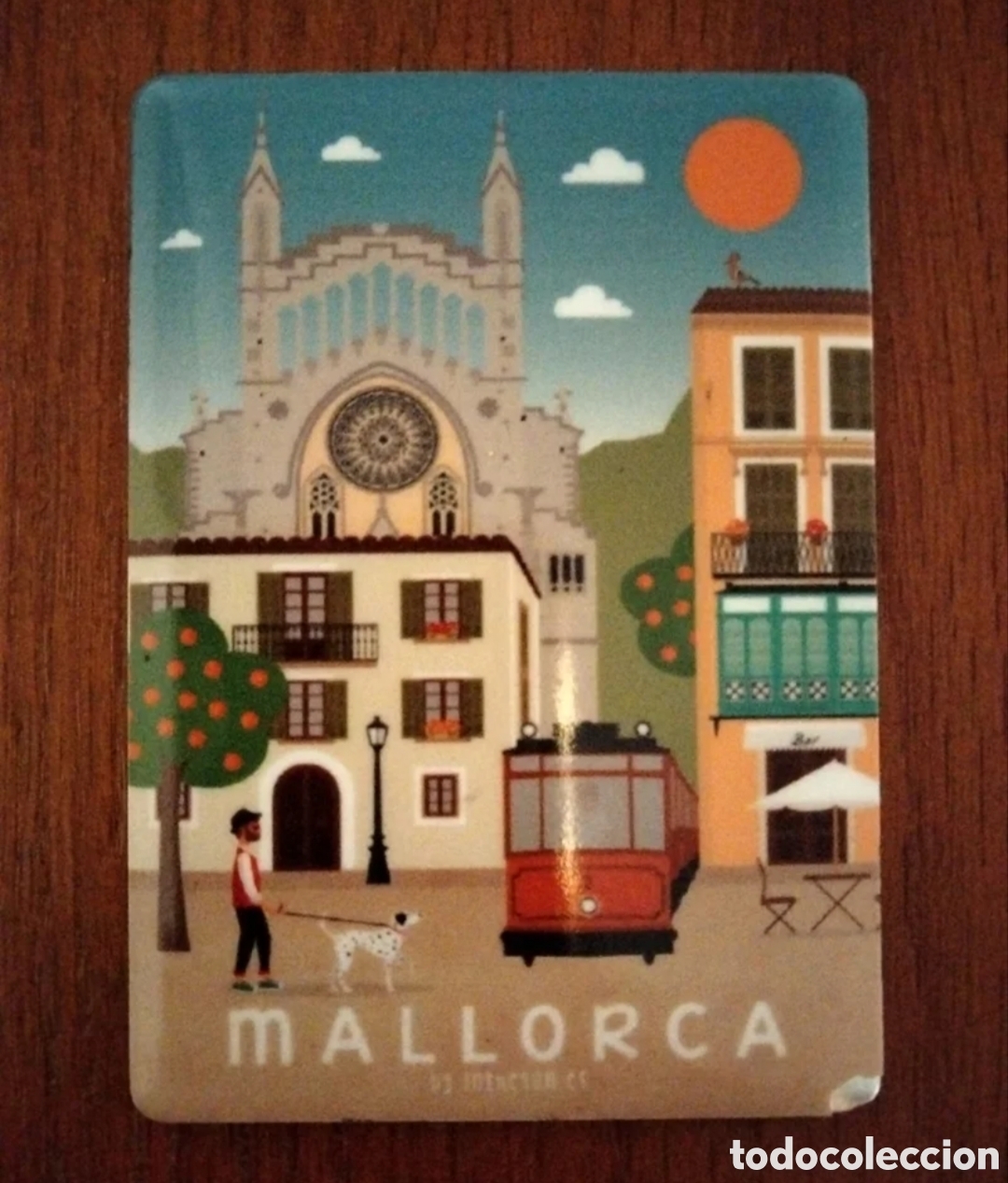 Coleccionismo: Im&aacute;n souvenir de S&oacute;ller Mallorca