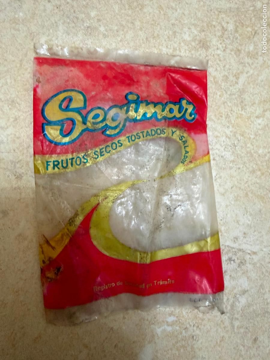 Coleccionismo: Envoltorio bolsa frutos secos segimar - Foto 1