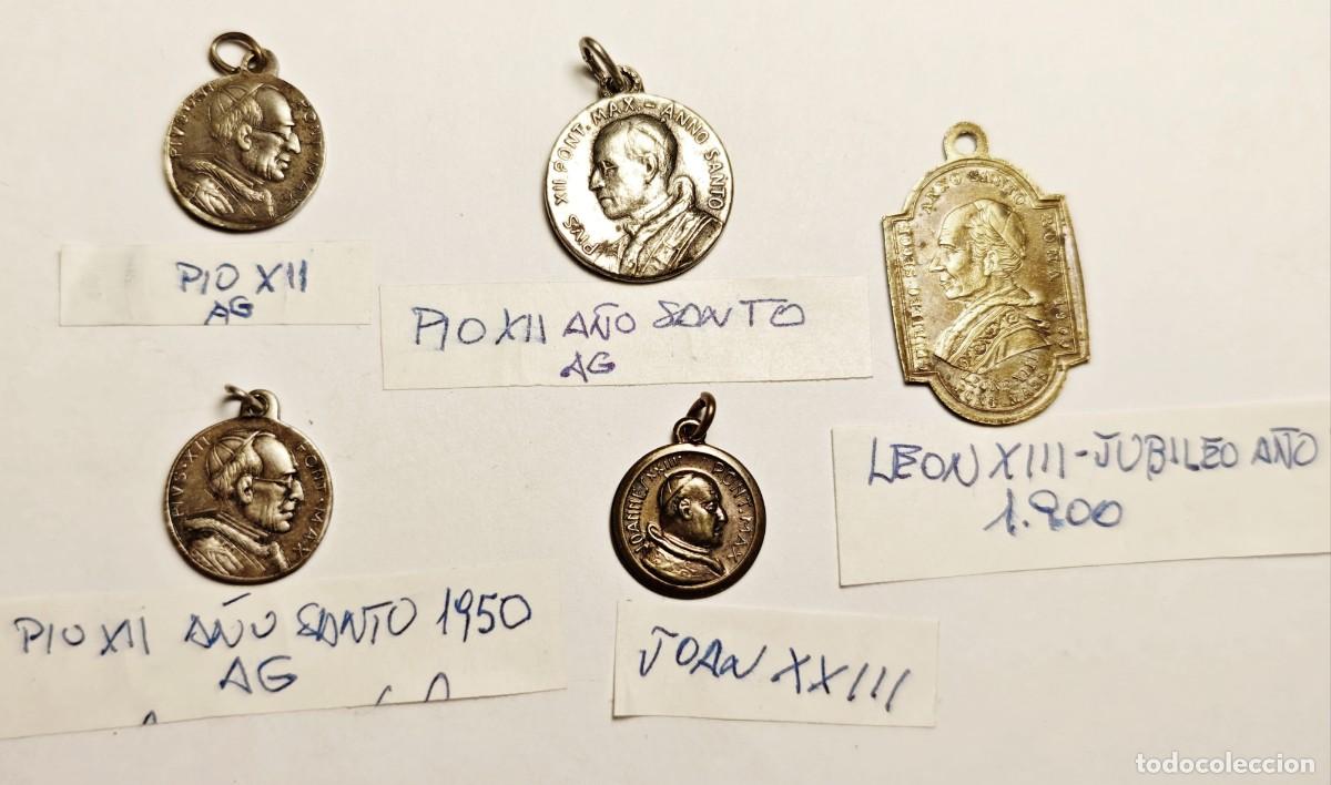 Coleccionismo: LOTE MEDALLAS DE PAPAS DE ROMA