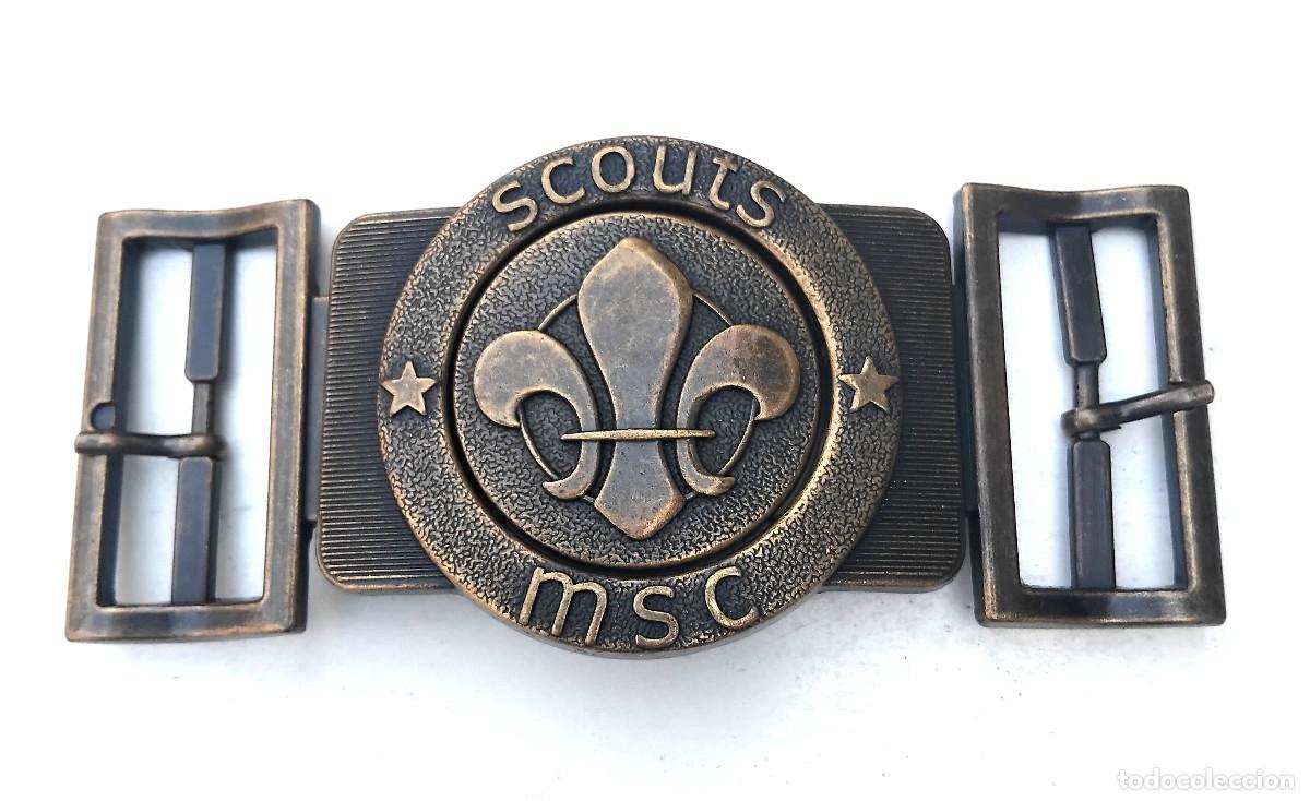 Coleccionismo: Hebilla scout MSC Moviemiento Scout Cat&oacute;lico
