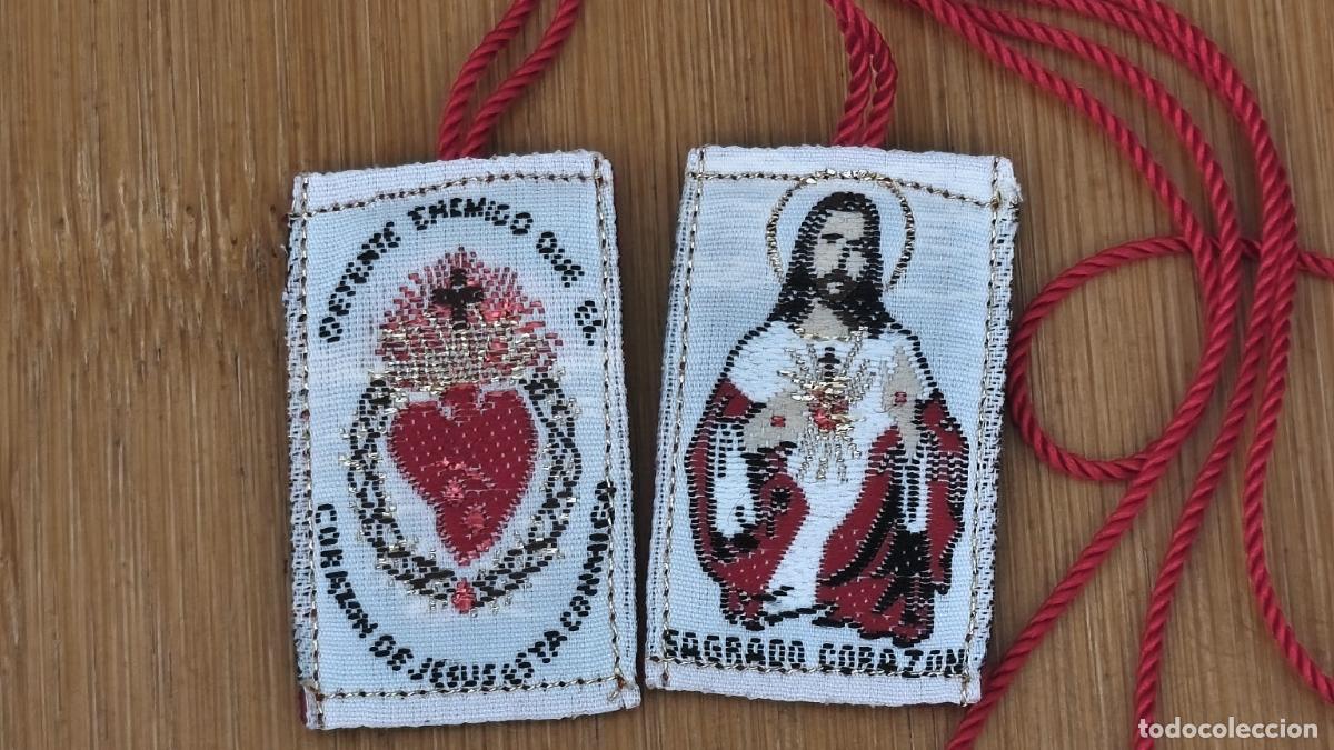 Colecionismo: Escapulario Sagrado Coraz&oacute;n de Jes&uacute;s &ndash; Detente
