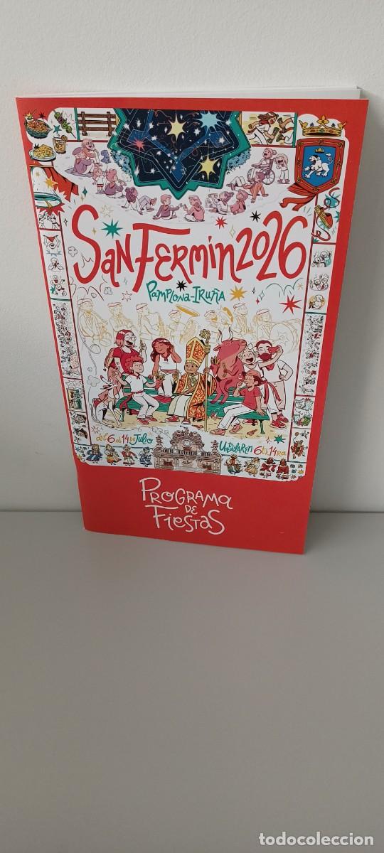 Coleccionismo: reservado PROGRAMA DE FIESTAS - SAN FERM&Iacute;N 2026 - PAMPLONA - NAVARRA - CASTELLANO - EUSKERA