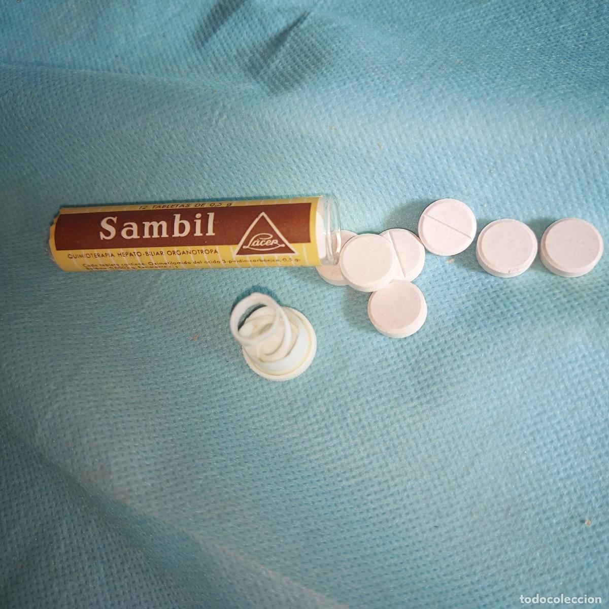 Coleccionismo: ANTIGUO Medicamento DE FARMACIA SAMBIL, QUIMIOTERAPIA