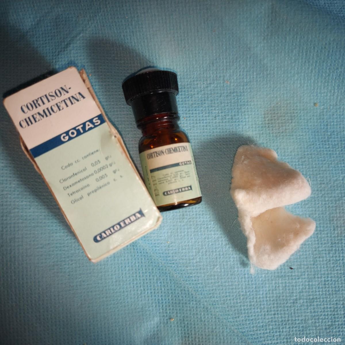 Coleccionismo: MEDICAMENTO -FARMACIA DE CORTISON-CHEMICETINA DE ERBA