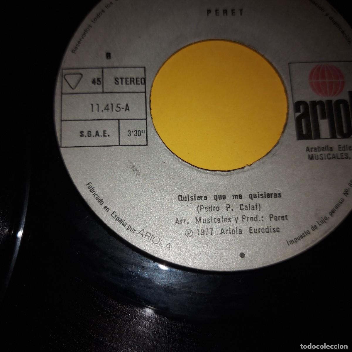 Coleccionismo: PORTADISCOS, ESTUCHE PARA DISCOS SINGLE DE VINILO CON DISCOS, - Foto 6