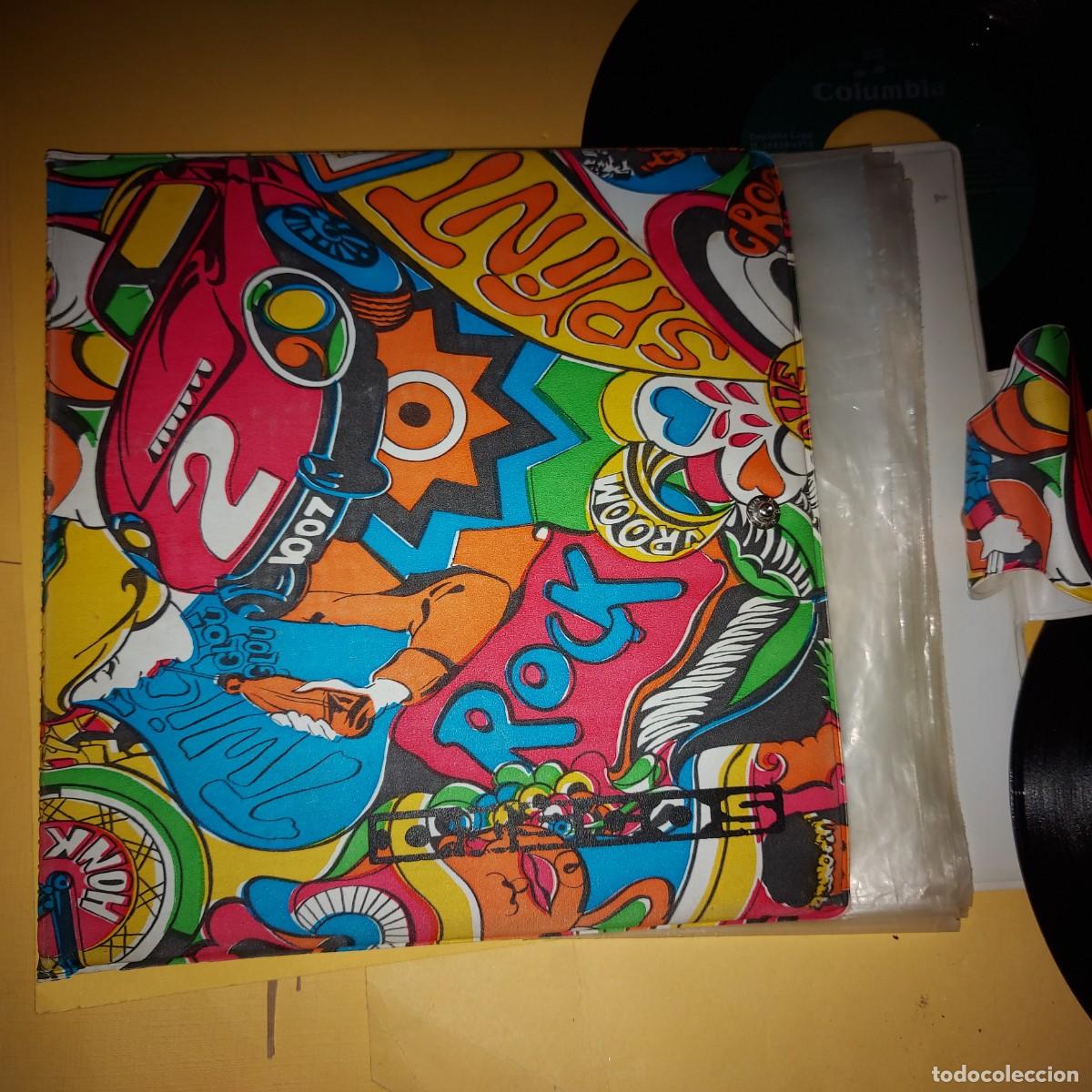 Coleccionismo: PORTADISCOS, ESTUCHE PARA DISCOS SINGLE DE VINILO CON DISCOS, - Foto 12