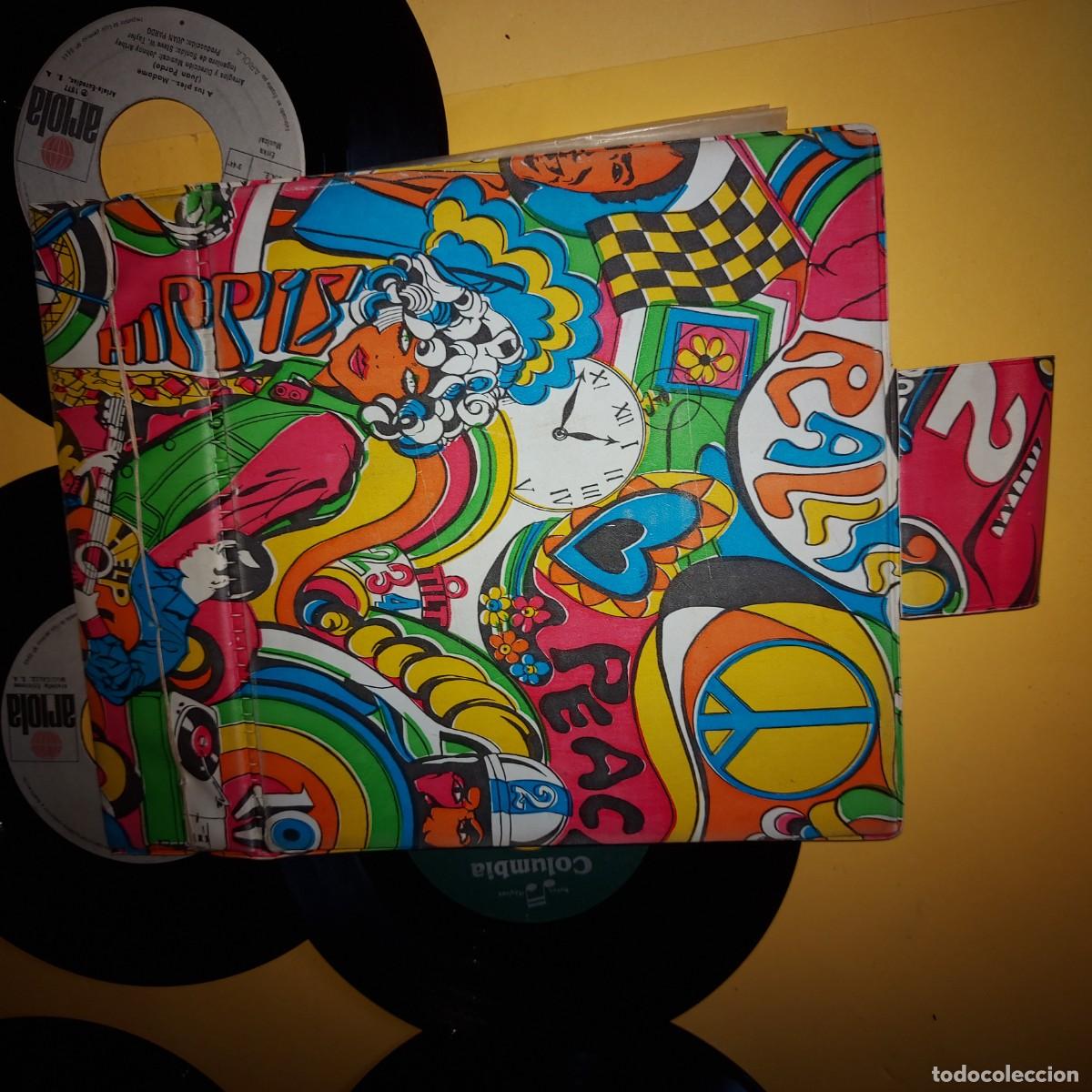Coleccionismo: PORTADISCOS, ESTUCHE PARA DISCOS SINGLE DE VINILO CON DISCOS, - Foto 13