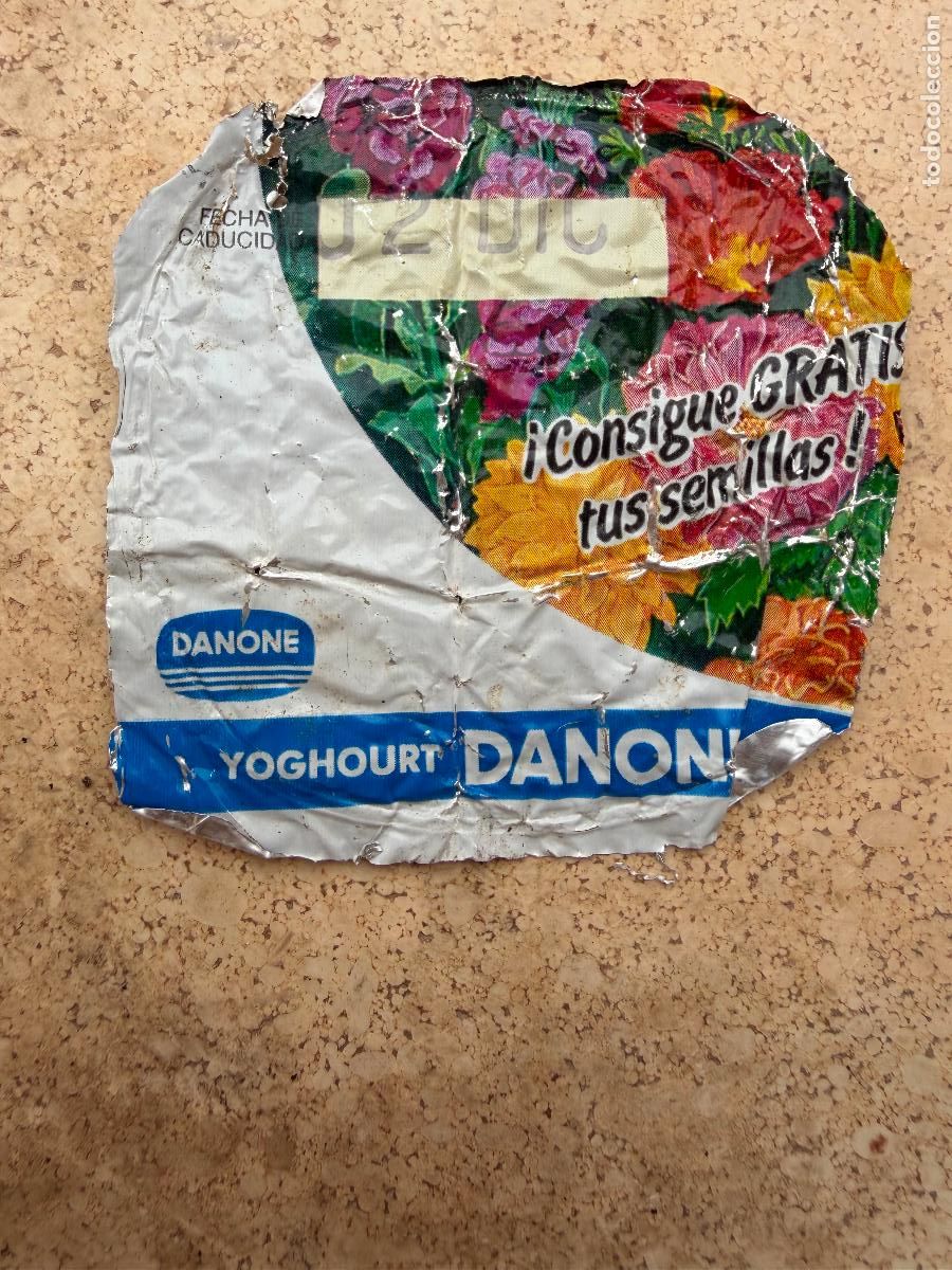 Coleccionismo: Tapa Danone consigue gratis tus semillas