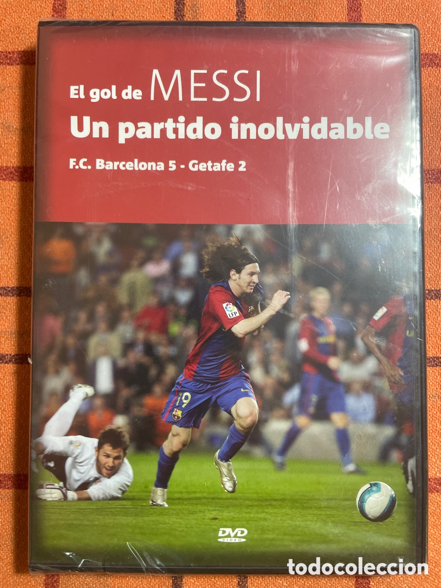 Coleccionismo: DVD El gol de Messi - Un partido inolvidable (Bar&ccedil;a 5 - Getafe 2)