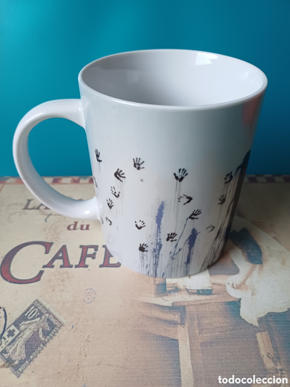 Sammeln: Taza Joan Mir&oacute; Arte Pintura Mans volant cap a les constel.lacions 1974 Successi&oacute; Mir&oacute; 2012 Mug