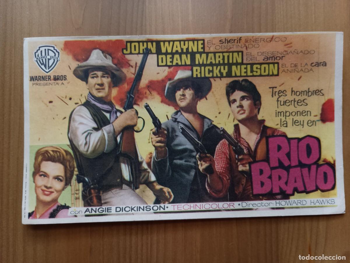 Coleccionismo: PROGRAMA DE CINE RIO BRAVO