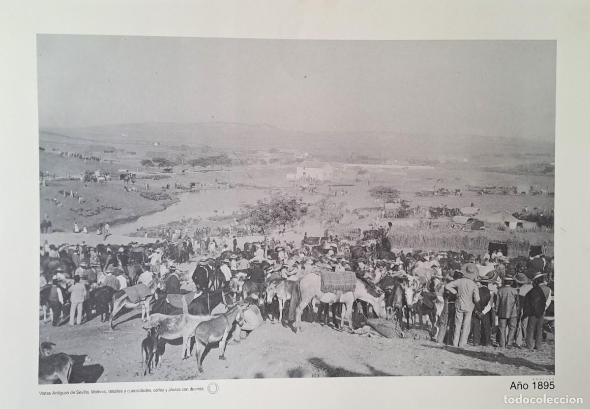 Coleccionismo: REPRODUCION LAMINA VISTAS ANTIGUAS DE SEVILLA A&Ntilde;O 1897. LAMIGRANSEV-061