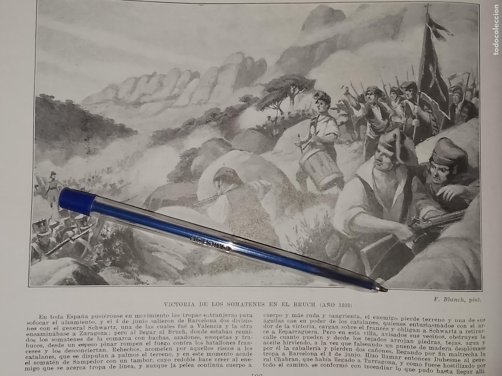 Coleccionismo: HOJA PUBLICACION - MILITAR - VICTORIA DE LOS SOMATENES EN EL BRUCH A&Ntilde;O 1808