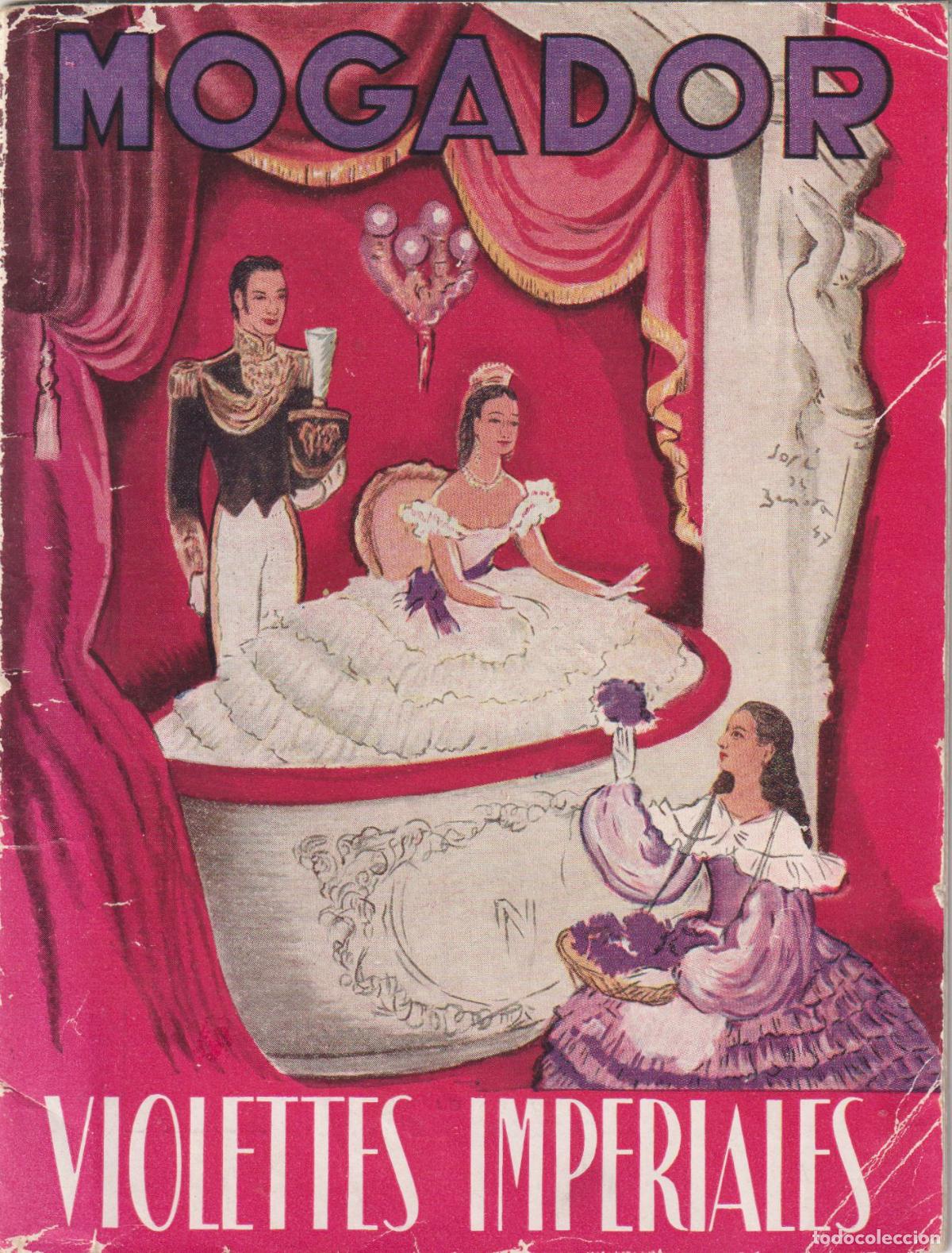 Collezionismo: PROGRAMA ORIGINAL VIOLETTES IMPERIALES &ndash; TH&Eacute;ATRE MOGADOR &ndash; HENRI VARNA - PARIS 1948