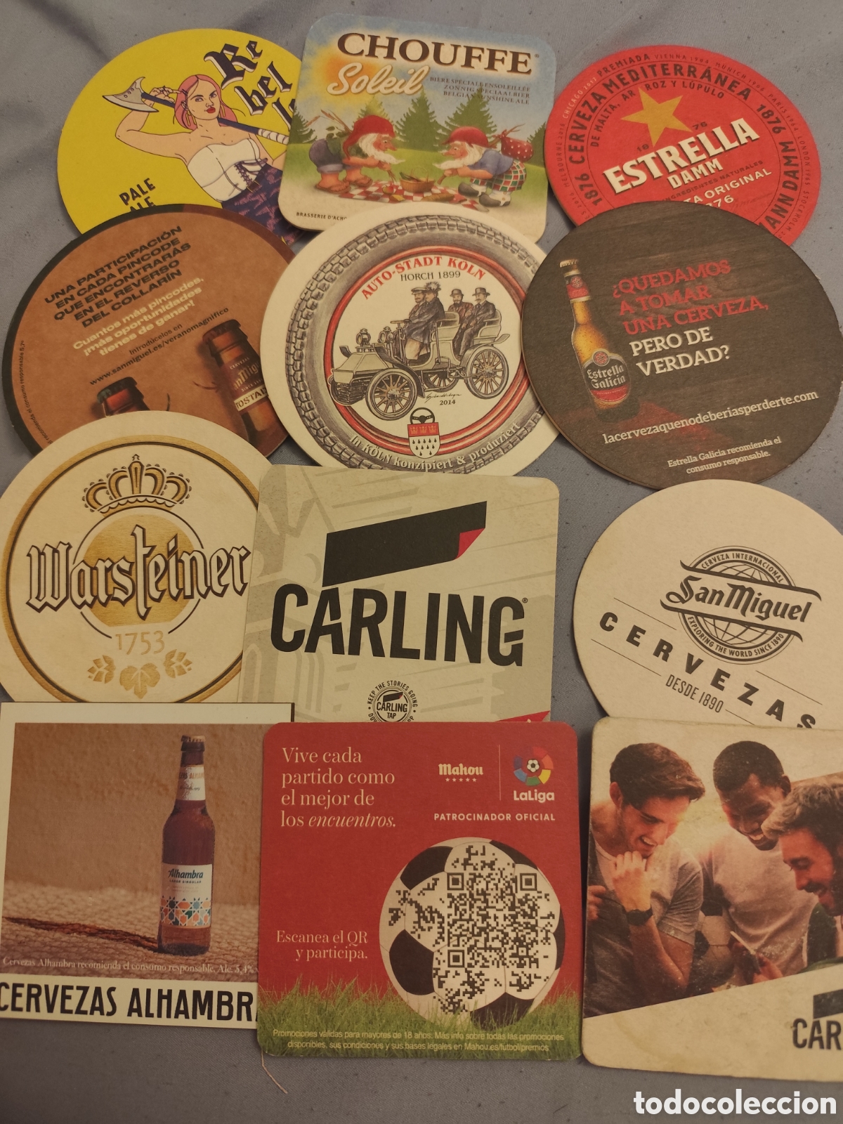 Coleccionismo: Lote 130 posavasos cerveza y bebidas
