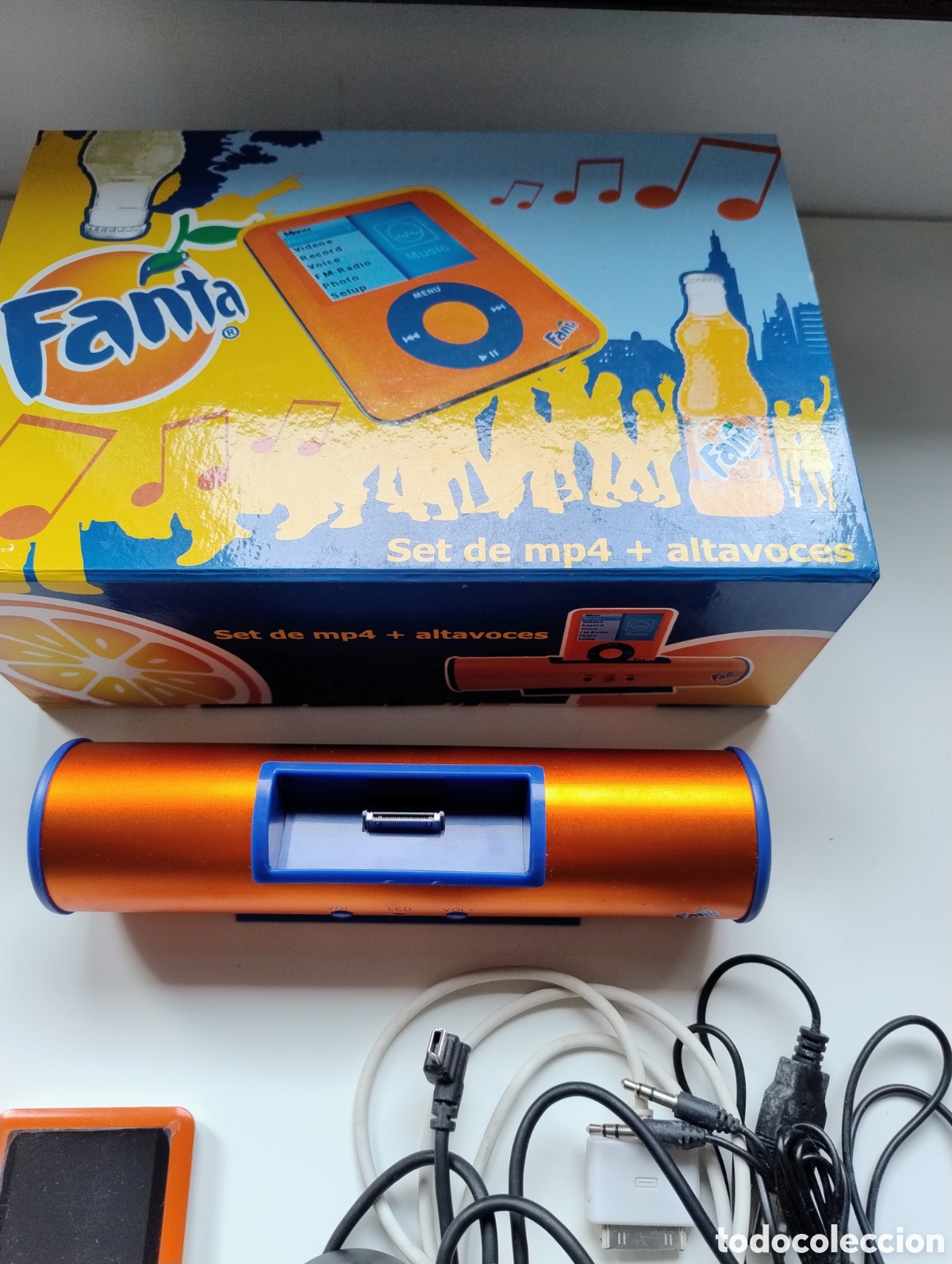 Coleccionismo: Lote mp4 altavoz Fanta - Foto 3