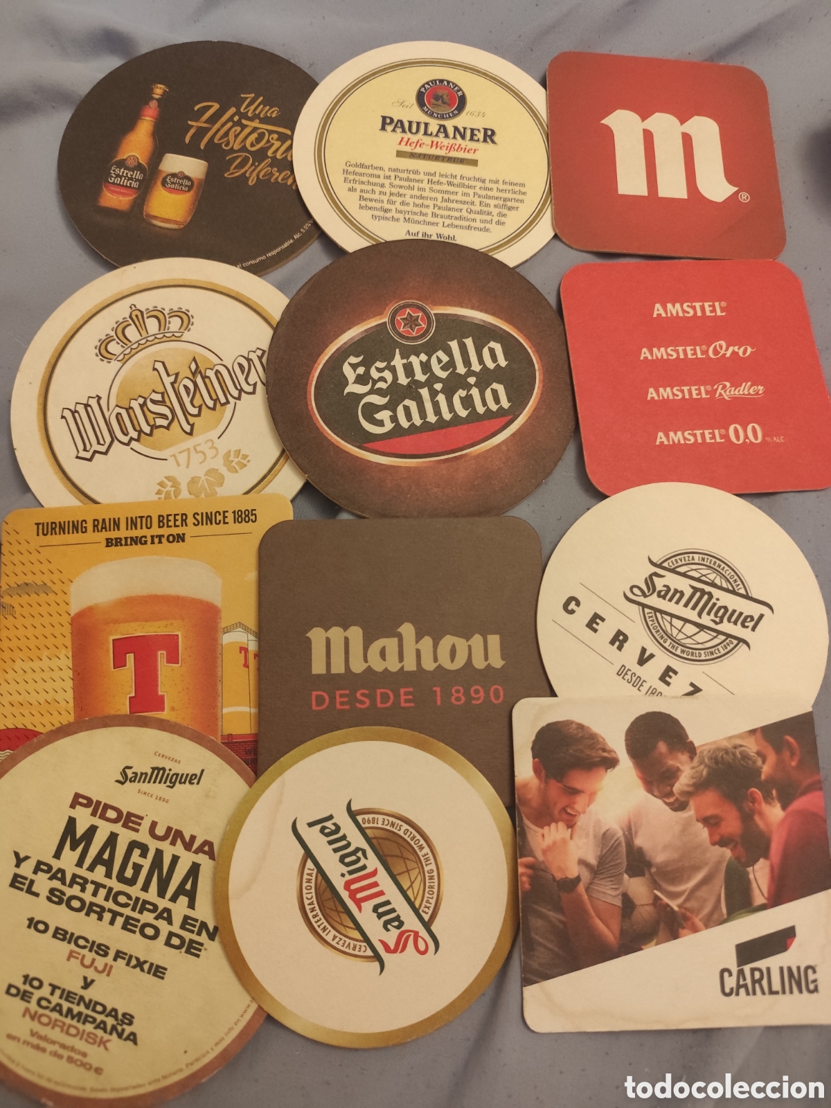 Coleccionismo: Lote 130 posavasos cerveza y bebidas