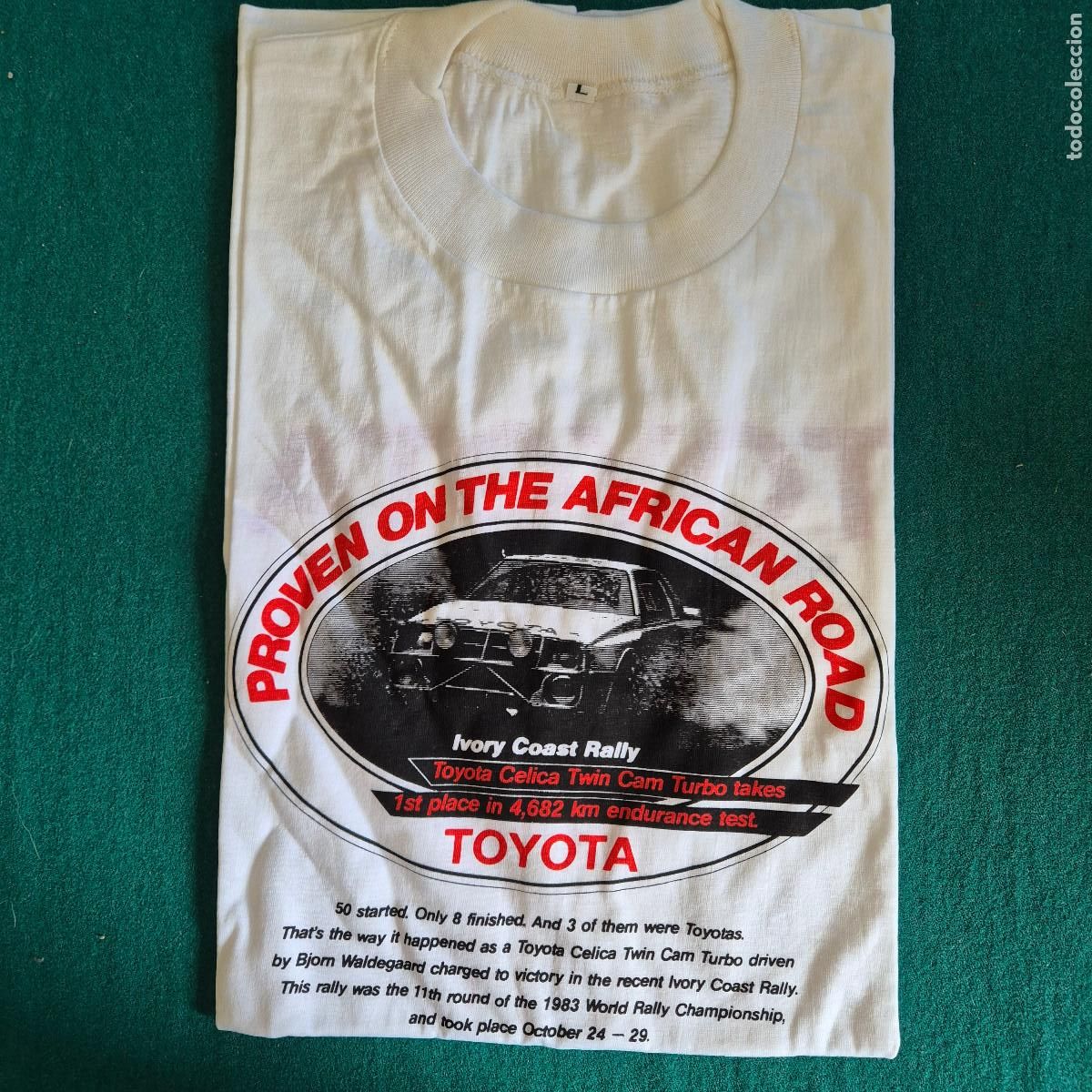 Coleccionismo: CAMISETA TOYOTA COLECCIONISMO