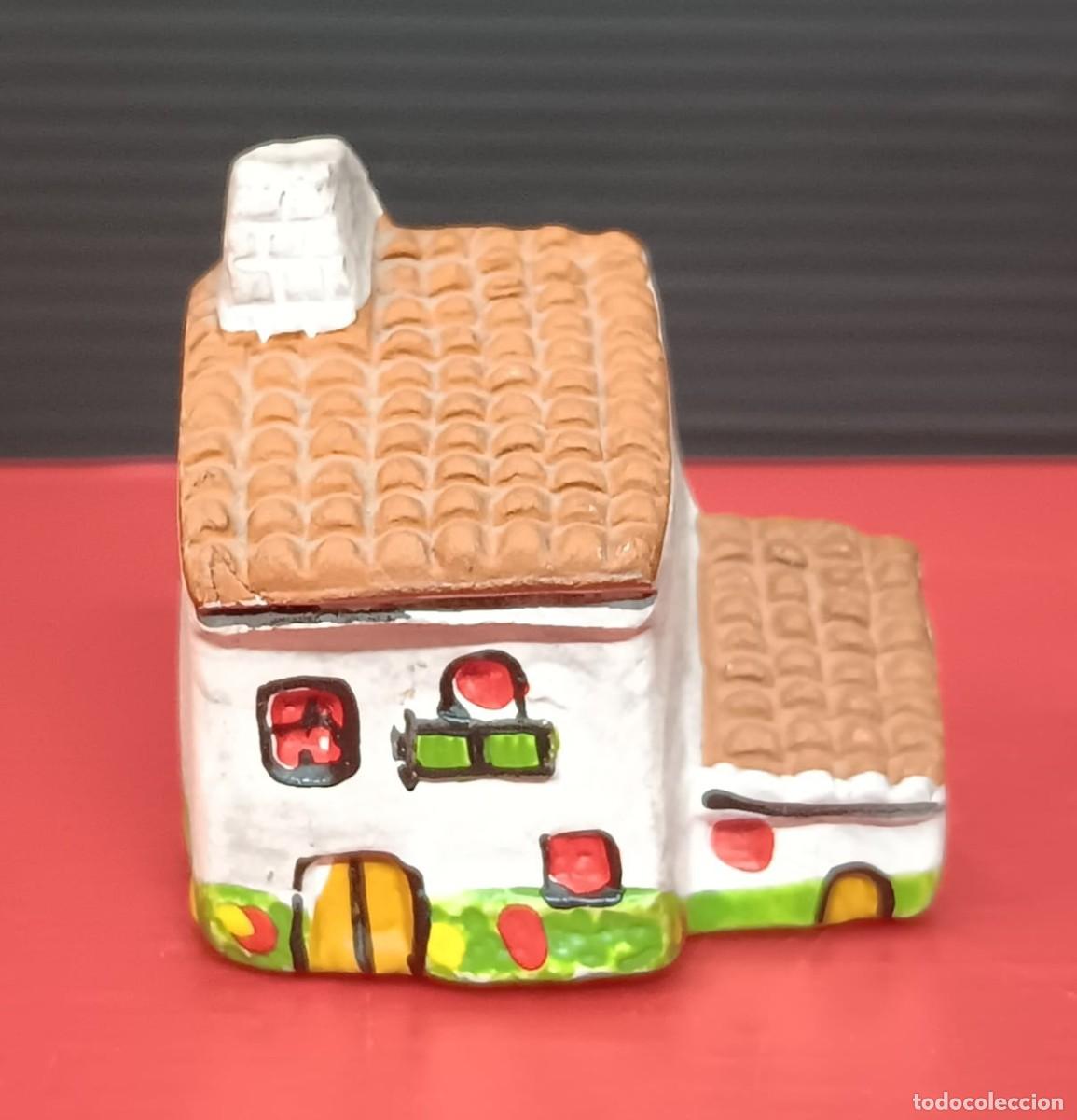 Coleccionismo: FIGURA CASA CASITA DE BARRO COCIDO TERRACOTA ALBOROX A&Ntilde;OS 80