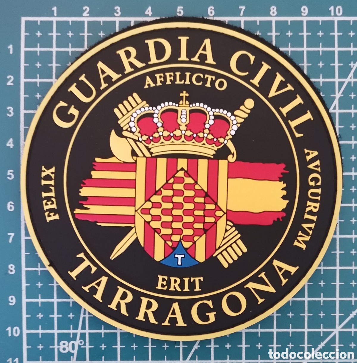 Coleccionismo: Parche goma COMANDANCIA GUARDIA CIVIL TARRAGONA