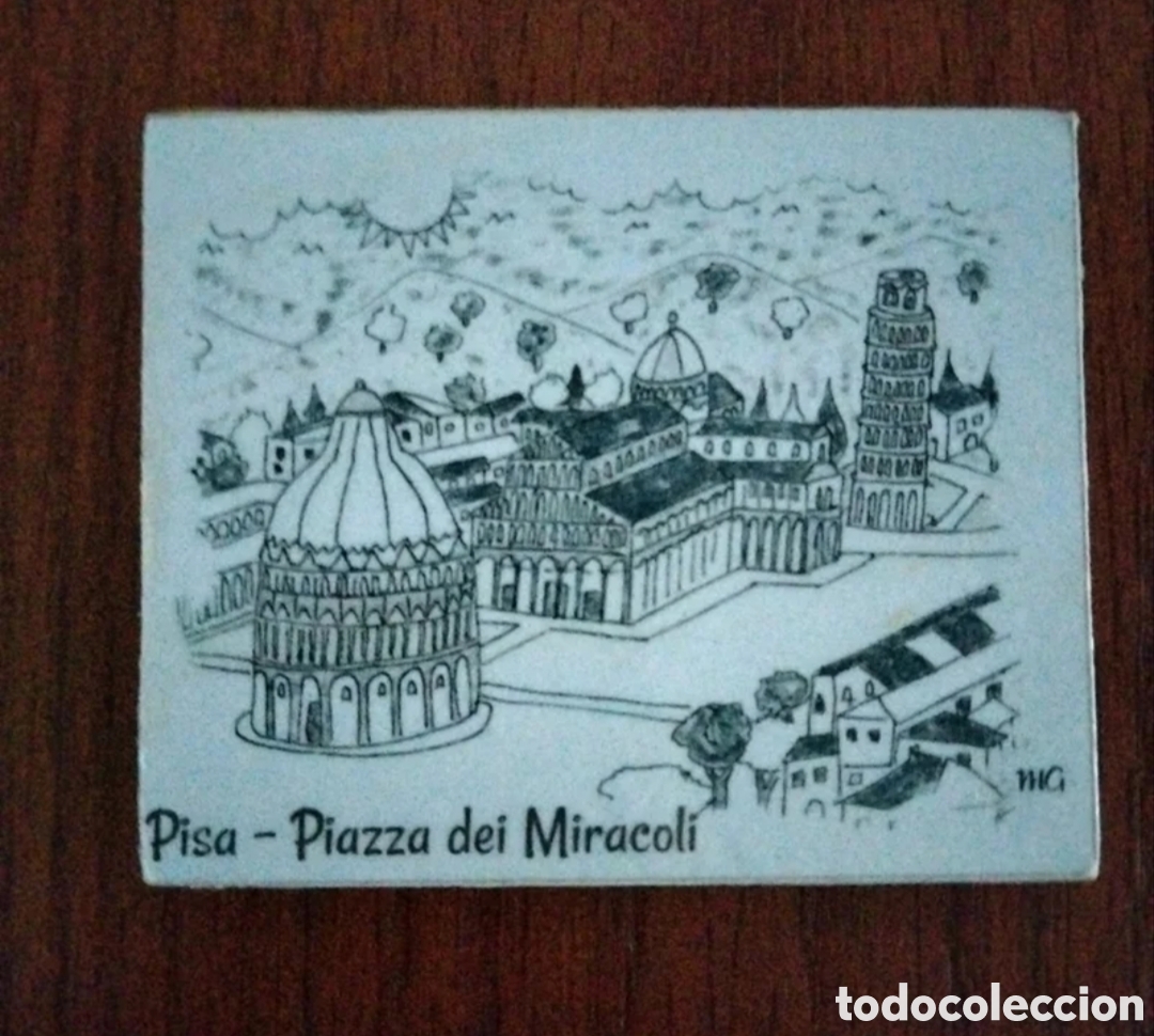 Coleccionismo: Im&aacute;n souvenir Pisa Piazza dei Miracoli