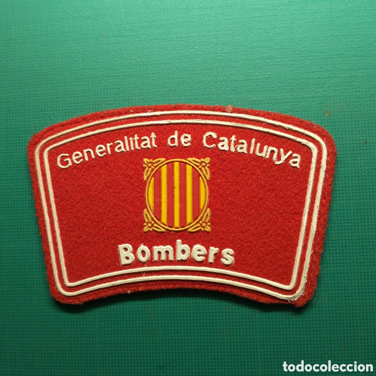 Coleccionismo: Parche de bomberos de la Generalitat de Catalu&ntilde;a