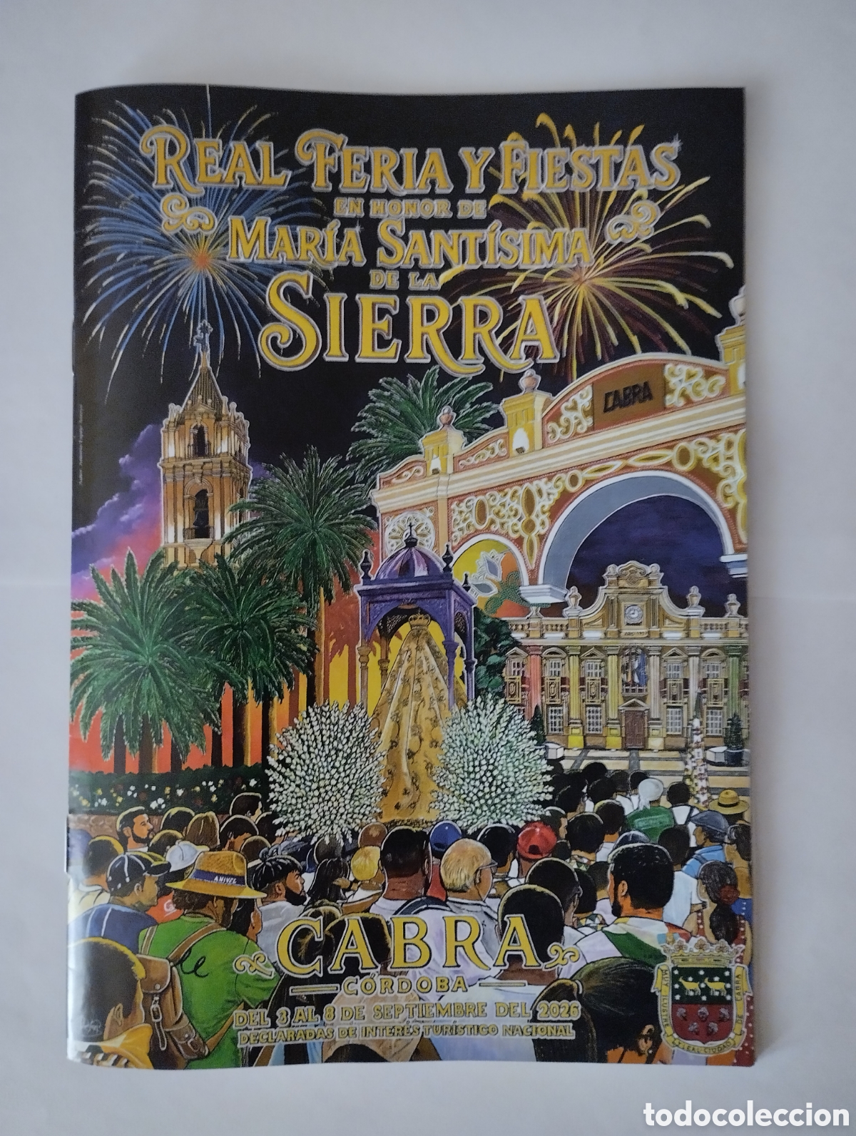 Coleccionismo: Programa fiestas patronales en Cabra (Cordoba)