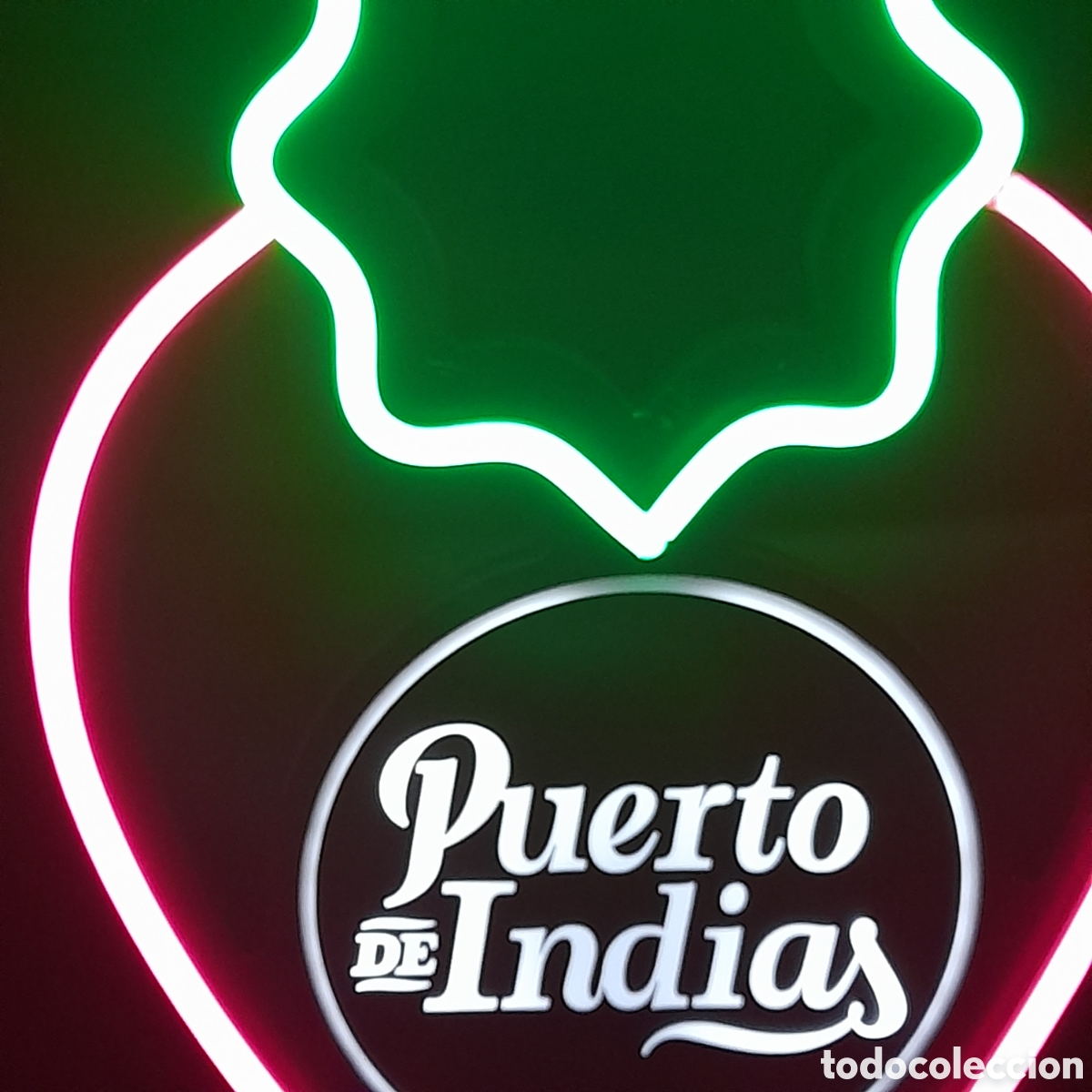 Coleccionismo: Luminoso publicidad gin - Foto 3
