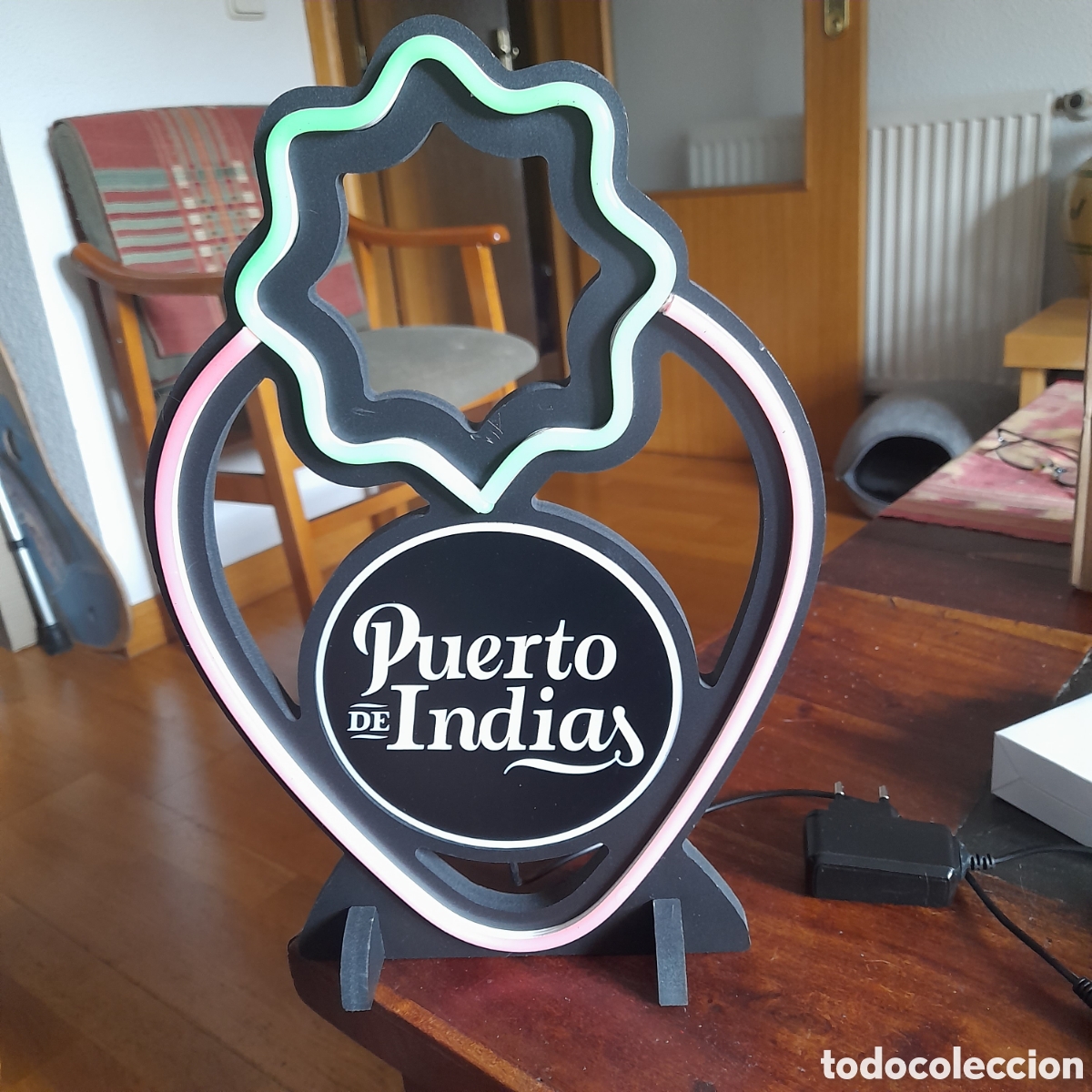 Coleccionismo: Luminoso publicidad gin - Foto 6