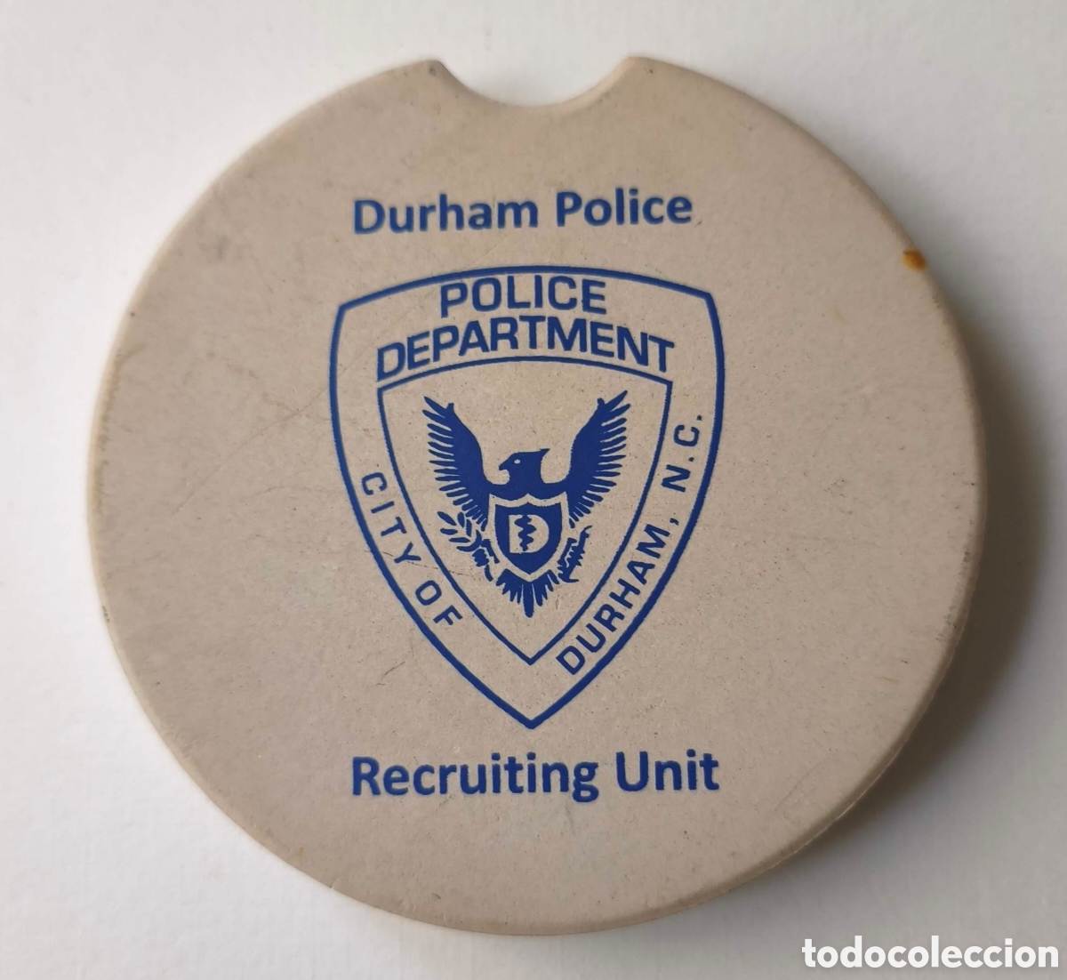 Coleccionismo: EEUU. A&ntilde;os '80. Polic&iacute;a de Durham