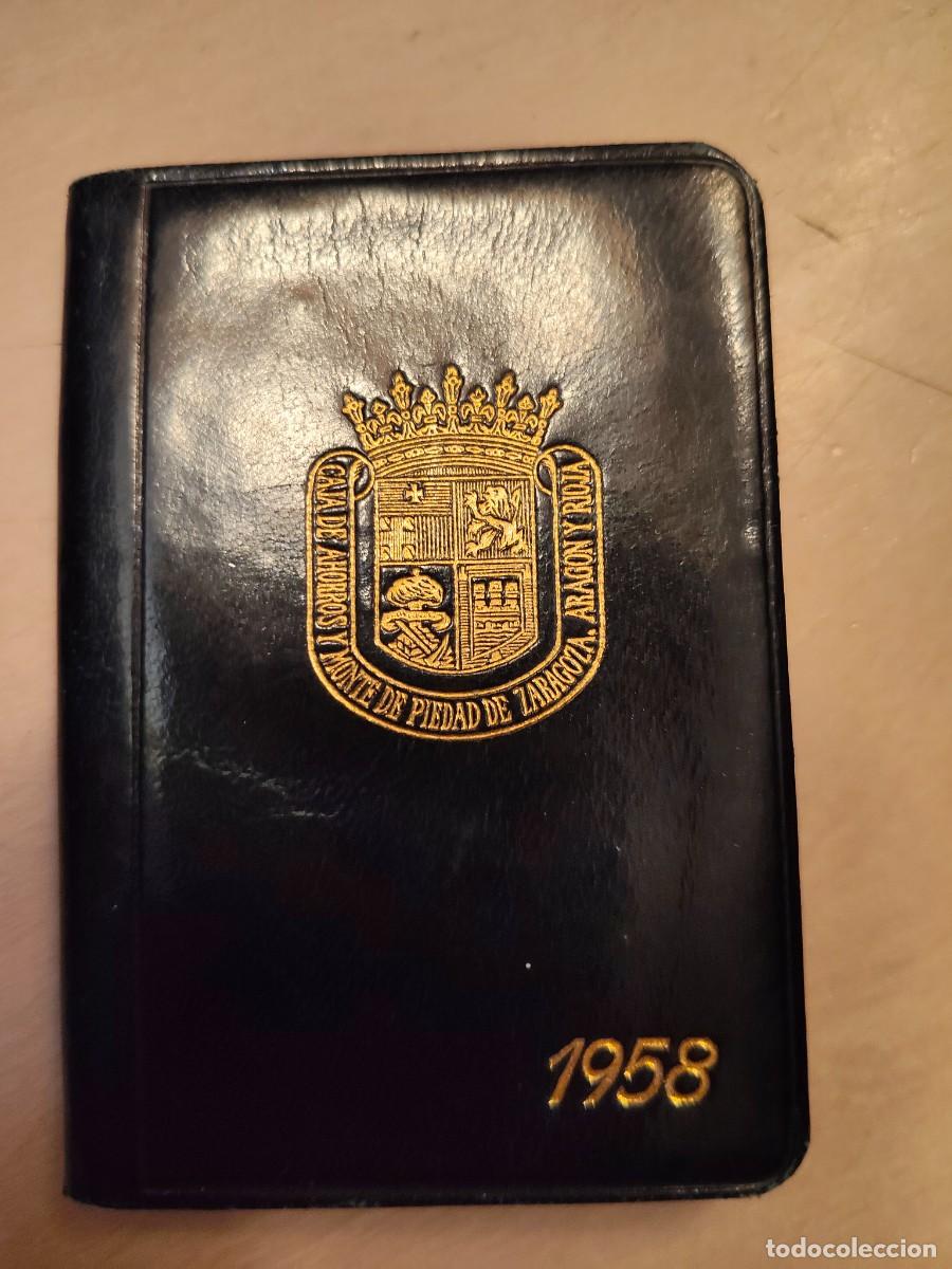 Coleccionismo: Peque&ntilde;a agenda de 1958