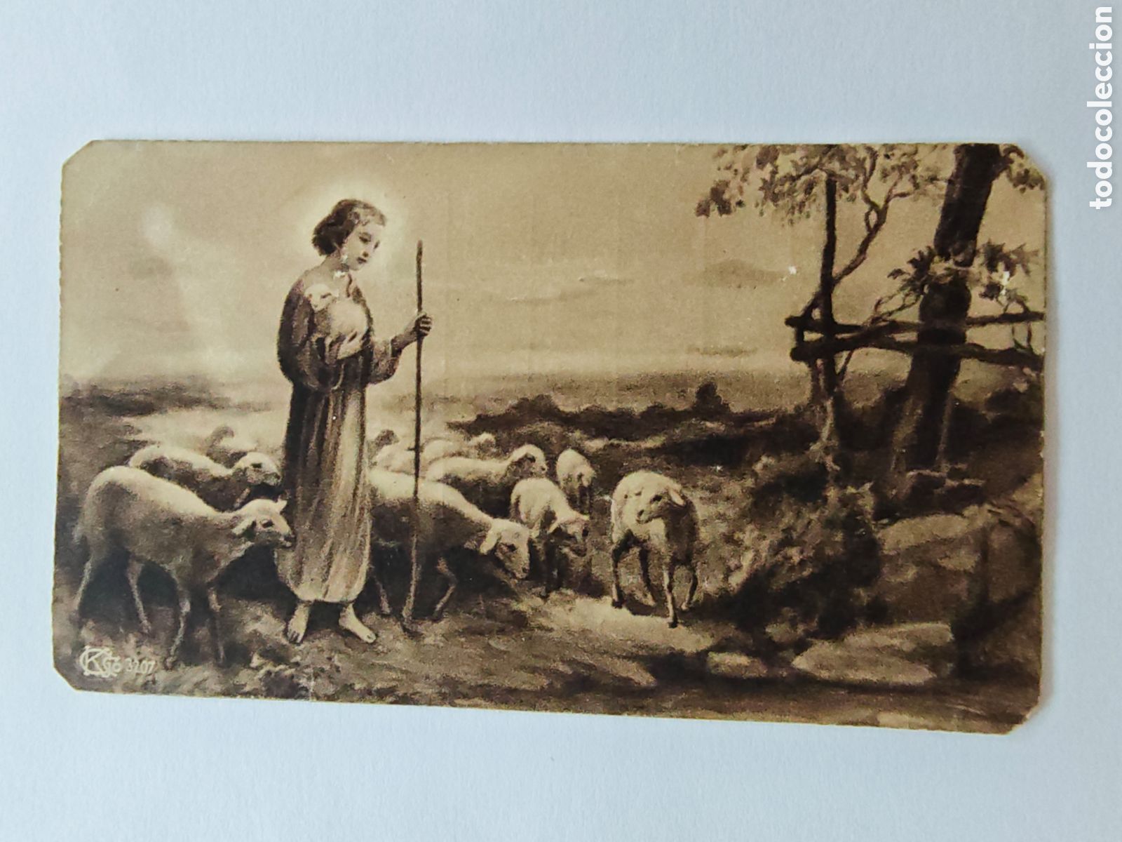 Coleccionismo: recuerdo bendicion de la bandera - la redonda - 1935 - LOGRO&Ntilde;O. TDK324p