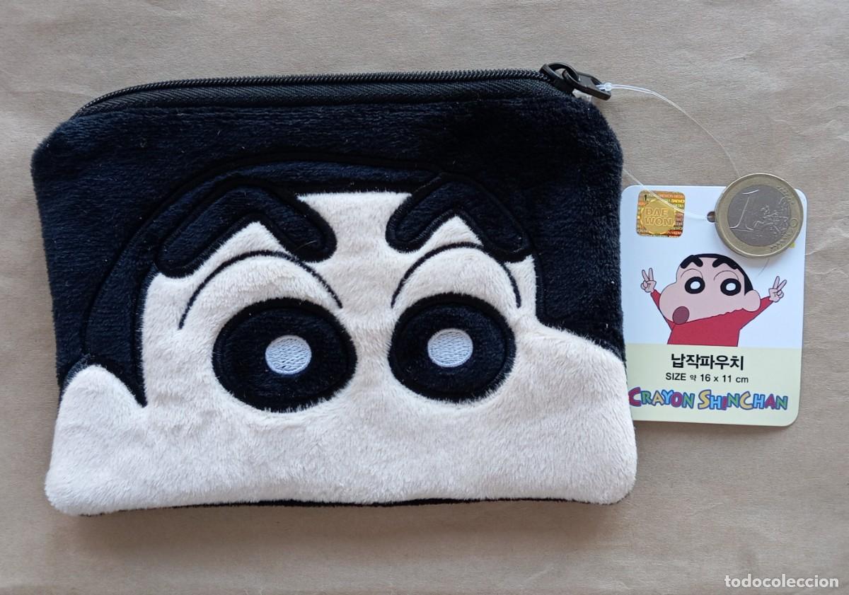 Coleccionismo: Peque&ntilde;o bolso monedero anime SHINCHAN, SHIN CHAN. Producto oficial.