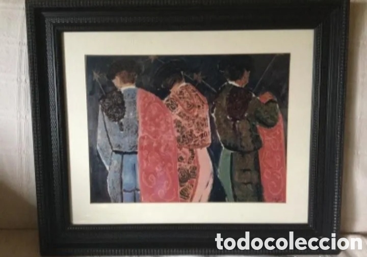 Collecting: L&aacute;mina taurina enmarcado profesional