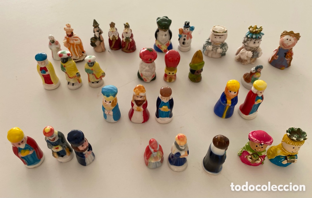 Coleccionismo: Lote de 30 figuritas rosc&oacute;n - Foto 3