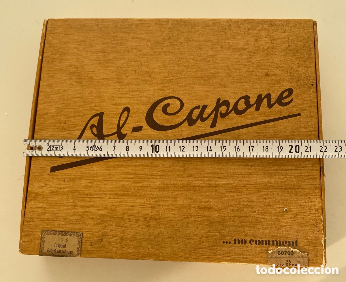 Coleccionismo: Caja puros Al Capone - Foto 3