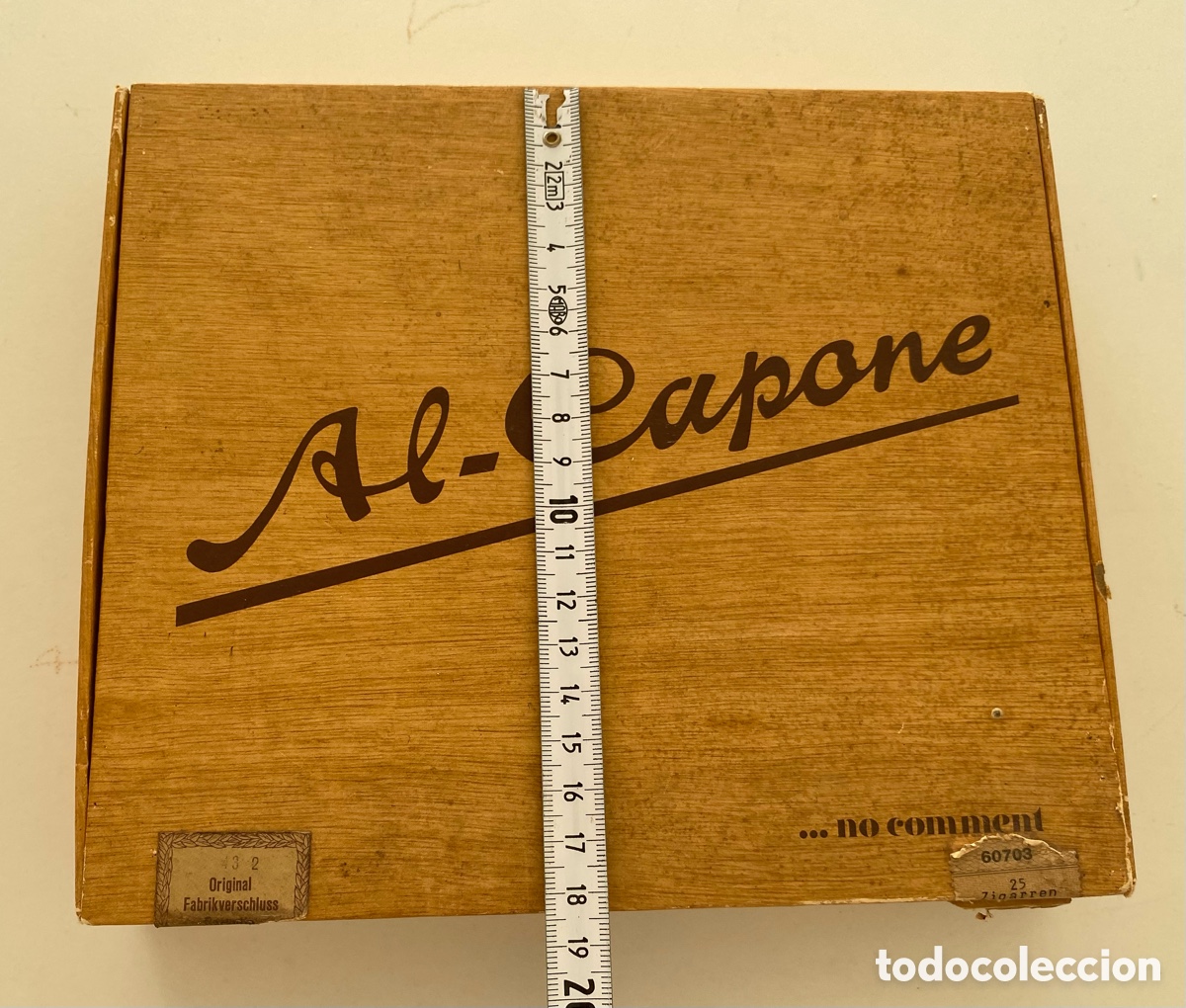 Coleccionismo: Caja puros Al Capone - Foto 4