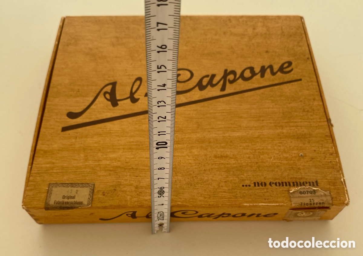 Coleccionismo: Caja puros Al Capone - Foto 5