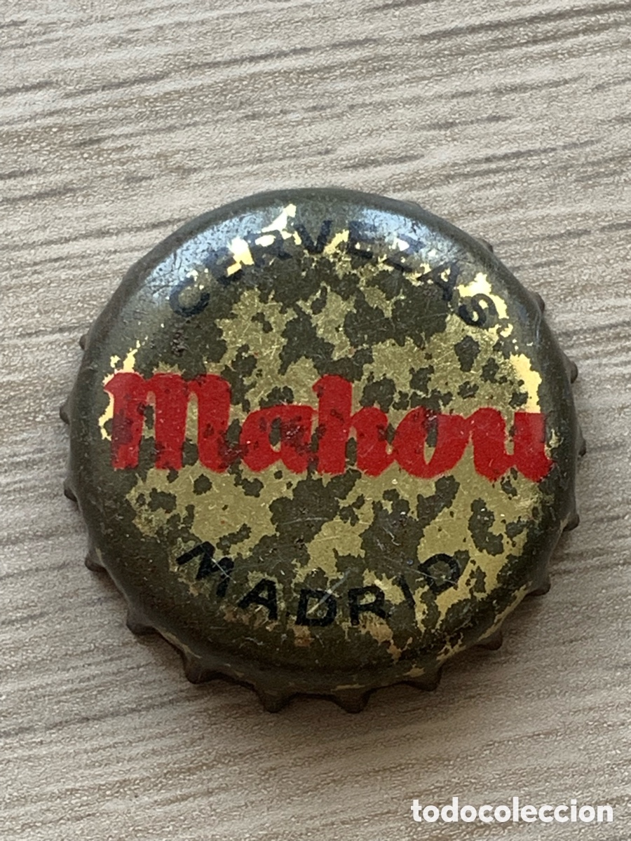 Sammeln: Chapa Tap&oacute;n Corona - Cerveza MAHOU Madrid