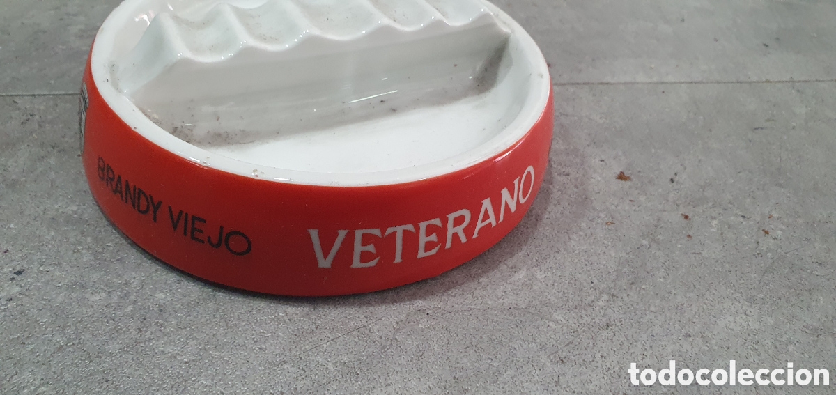 Sammeln: Cenicero vintage Veterano de Osborne. (L140)