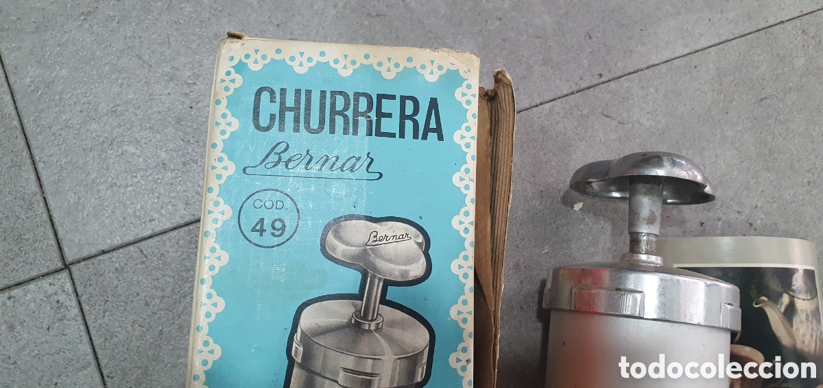 Coleccionismo: Churrera Bernar con accesorios. (L140) - Foto 5