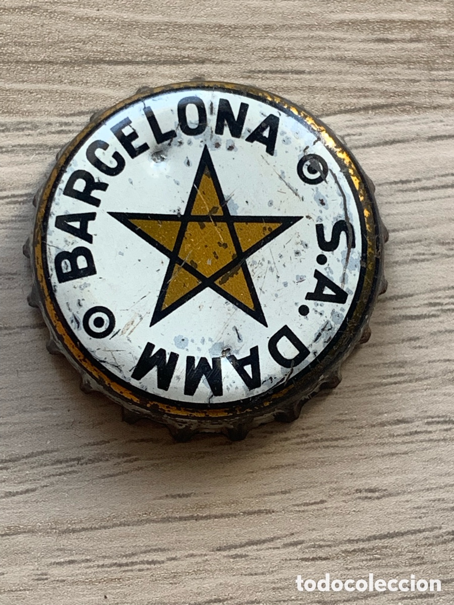 Sammeln: Chapa Corona Tap&oacute;n - Cerveza DAMM Barcelona