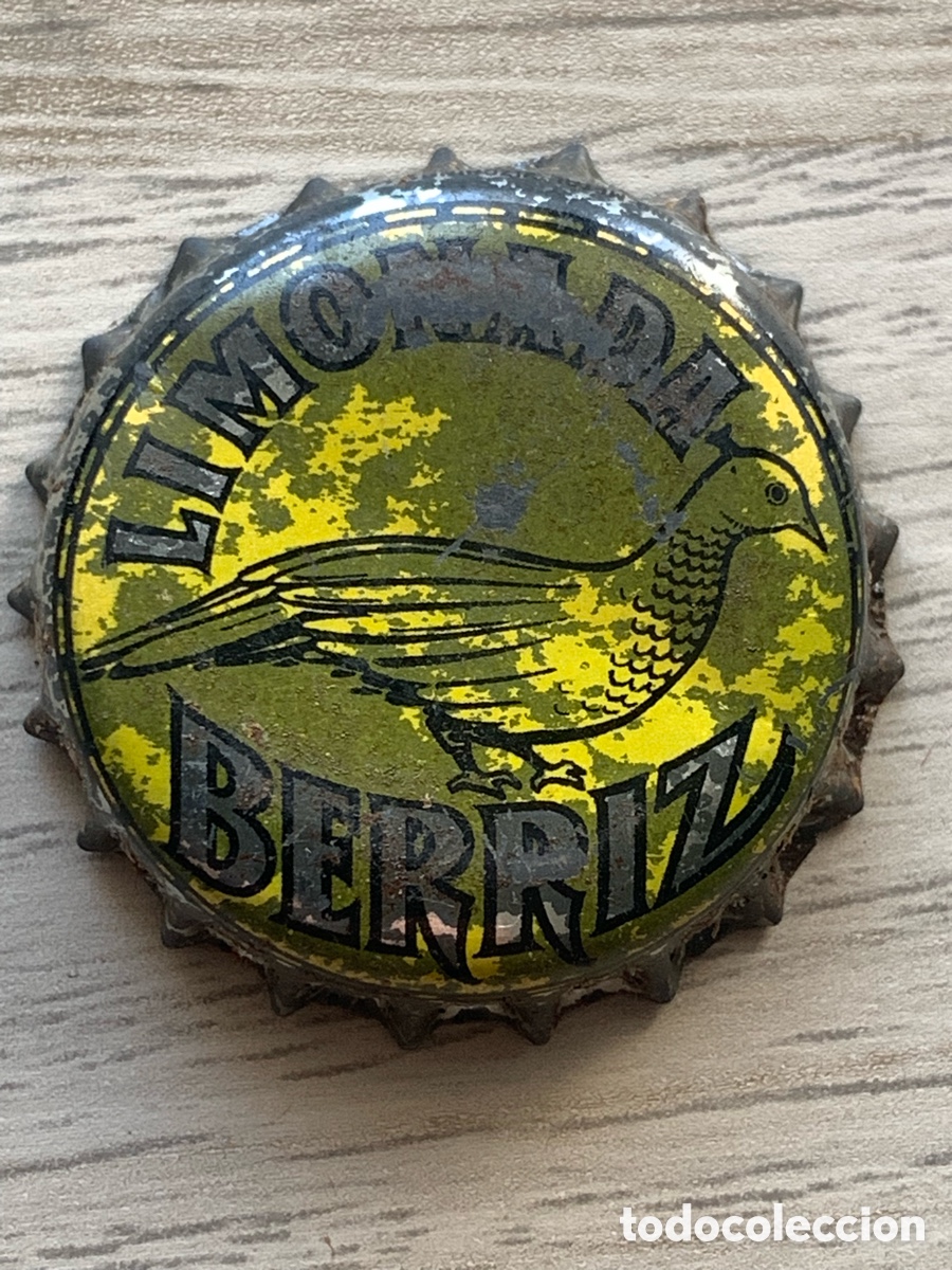 Coleccionismo: Tap&oacute;n Corona Chapa - LIMONADA BERRIZ
